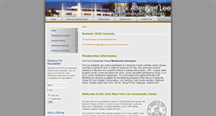 Desktop Screenshot of fortleecommunitycenter.org